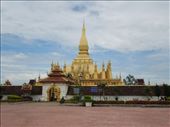 This is the most important national monument in Laos. A symbol of both Buddhism and Lao sovereignty : by sglass, Views[340]