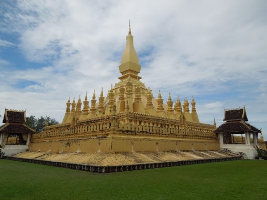 Ok, so it's not really made of gold. Just painted bright yellow... but it's still pretty!