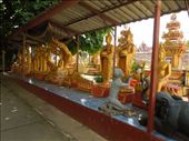 Lots of different Buddhas in different positions... all symbolizing something different: by sglass, Views[260]