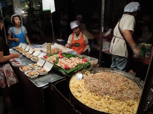 We were a little over-excited about getting pad thai