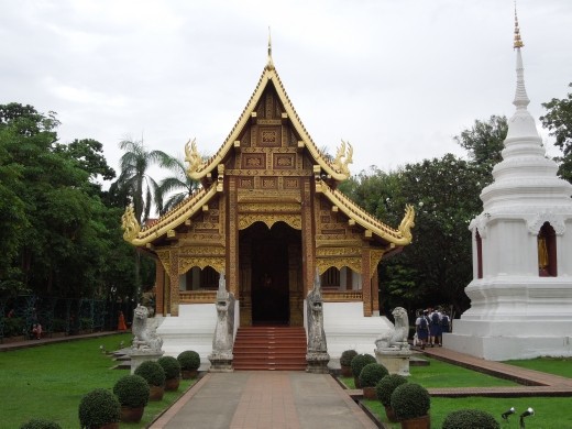 Very peaceful little temple complex