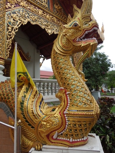 Dragon coming out of the mouth of another dragon