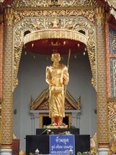 Chiang Mai is just gold, Buddhas, decorations, mosaics, etc., everywhere!: by sglass, Views[294]