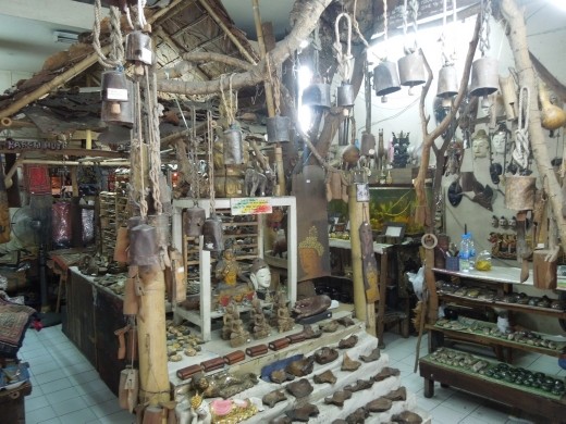 We had a lot of fun in Chiang Mai visiting the markets, stores like this one, and tons of temples