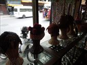 Different hill tribe hats for sale in a shop: by sglass, Views[398]