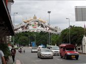 After hearing so much about Thailand's king & the major role he & the royal family play in daily life in Thailand, we were excited to see evidence of it on the streets (he is everywhere!): by sglass, Views[496]