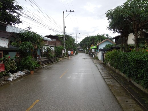 Sleepy little Pai, in mountainous northern Thailand