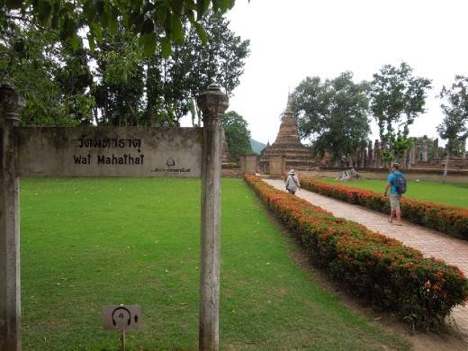 On our way to the first (of many) temple ruins!