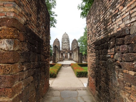 This was my favorite of the temples at Sukothai