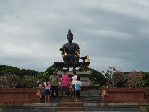Apparently this is a very famous Buddha statue