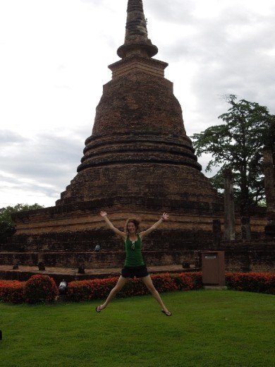 Jumping picture for Izzie!