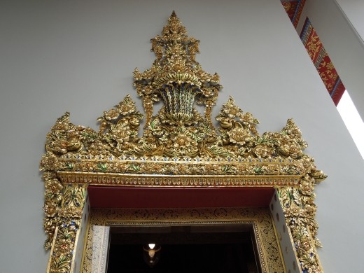 Ornate decorations like these were everywhere!