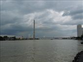Bridge over the Chao Phraya River in Bangkok: by sglass, Views[293]
