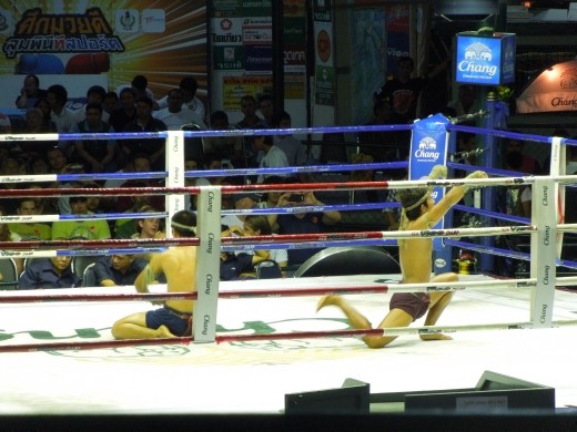 Next level of competitors warming up- lots of stretching, praying and some dancing involved