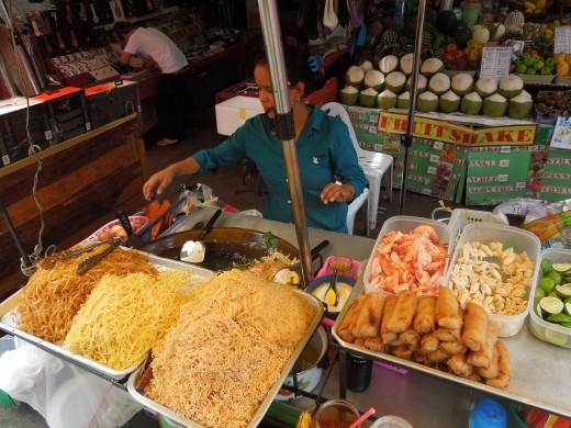 Pad Thai lady. Love her.