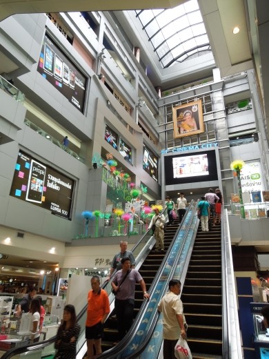 Inside a crazy Bangkok mall