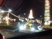 Streets all lit up for the Thai Queen's birthday!: by sglass, Views[179]