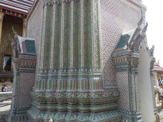 This building was different from the rest and pretty!