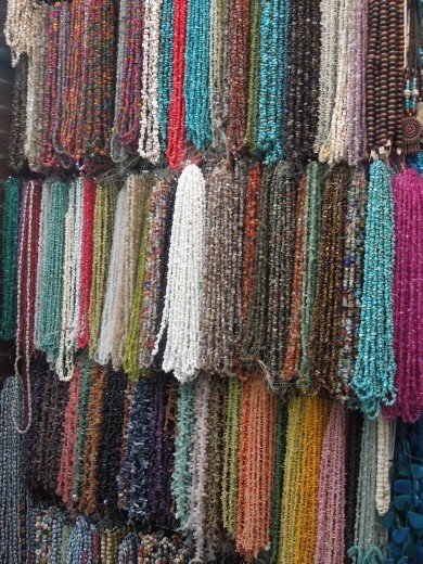 Lots and lots of necklaces