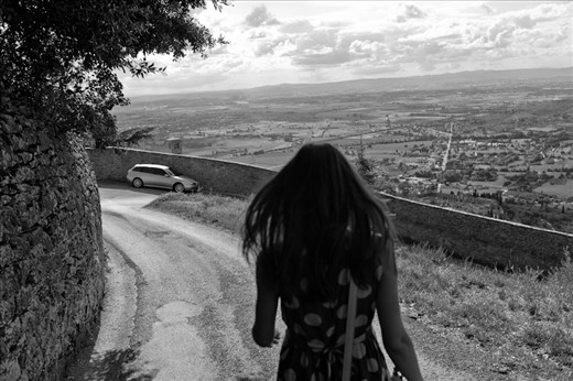 Via del Salvatore, Cortona, Italy, July 2011