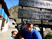 Entering Manaslu Conservation Area, Jagat: by shane-erickson, Views[276]