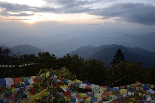 Prayer Flag Forest, Poon Hill