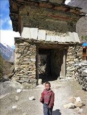 Stupe and boy below Namrung: by shane-erickson, Views[266]