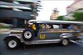 Philippine Jeepney speeds through the streets of Manila: by shanelawlor, Views[357]