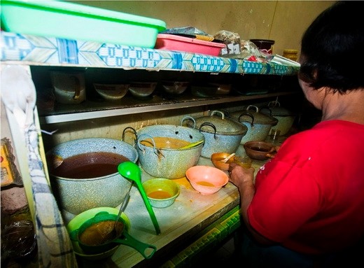 Jamu itself is made by natural ingredients, mostly extracted herbs. Every ingredients has its own savor. The herbs are then mixed together to produce a unique blend, depending on the type of illness or complaints