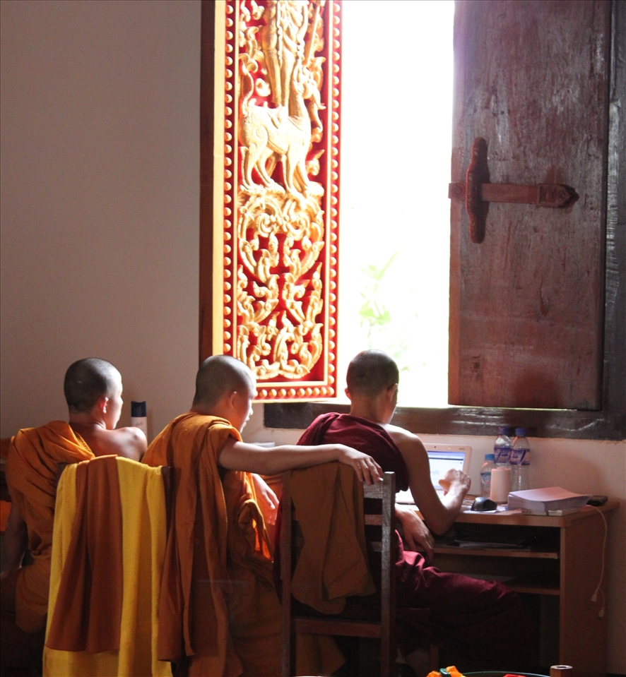 Age old traditions meets new age technology.