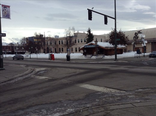 Tourist info centre.
Having a chat to the ladies in there I felt I was on the set of the tv show Northern Exposure. 