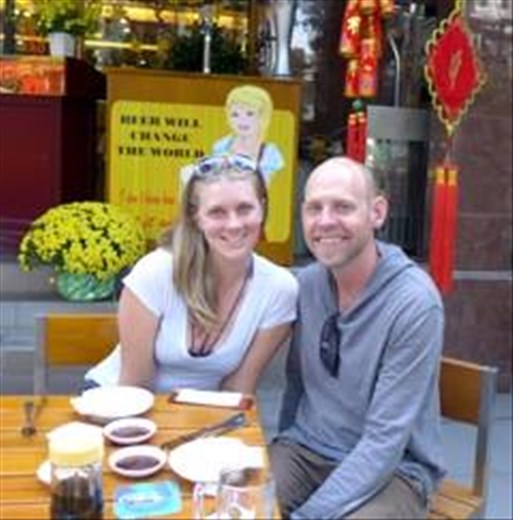 Afternoon beers and oysters in Saigon