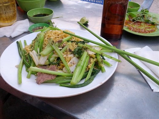 Best meal in Saigon ... beef stir fry