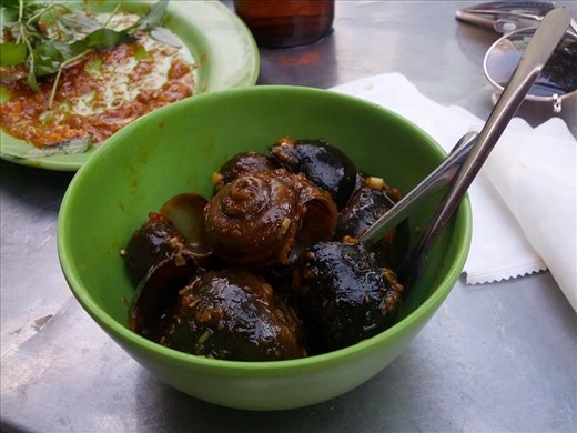 Best meal in Saigon ... escargot