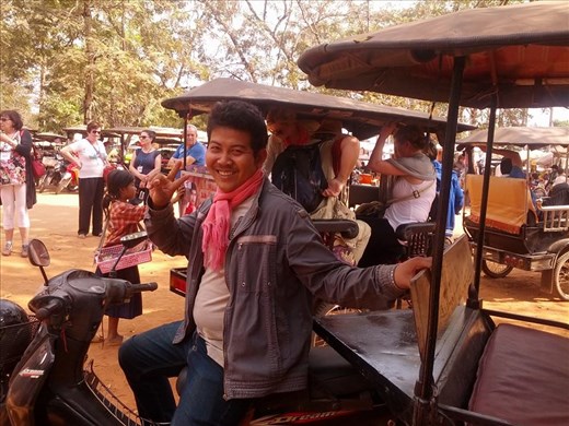 Our tuk-tuk driver for the day