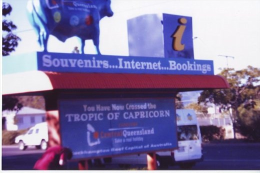 Crossing the Tropic of Capricorn