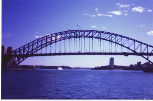 Sydney Harbor Bridge ... I climbed this thing!