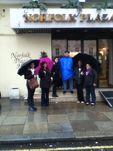 Our hotel for the week