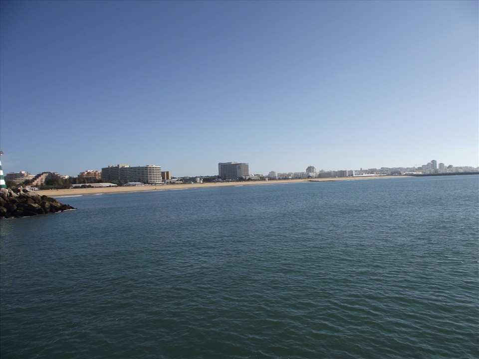 Out at sea on a mini cruise