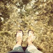 Clear water. Reflection of sunlight. Standing alone.: by sheilasafira, Views[264]