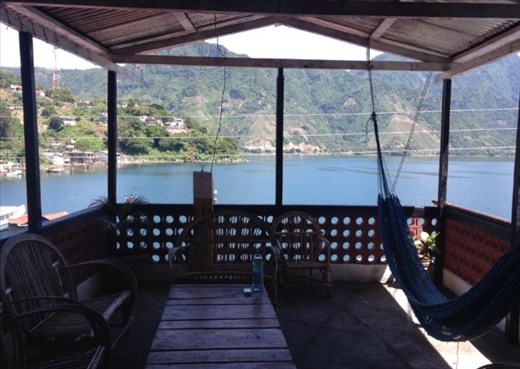 View from our hostel