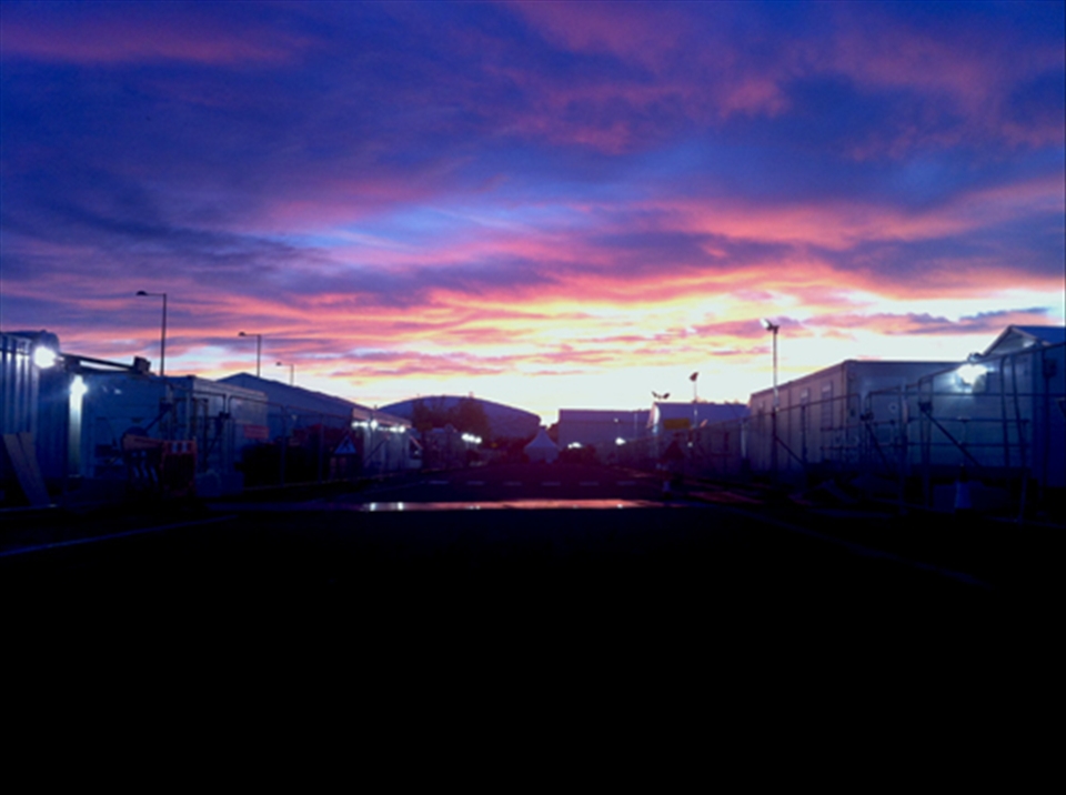 4am. Backstage. Olympic Park.