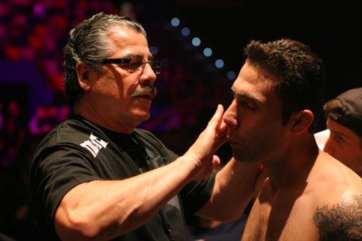 Cutman & Fighter. 'Like a son'.