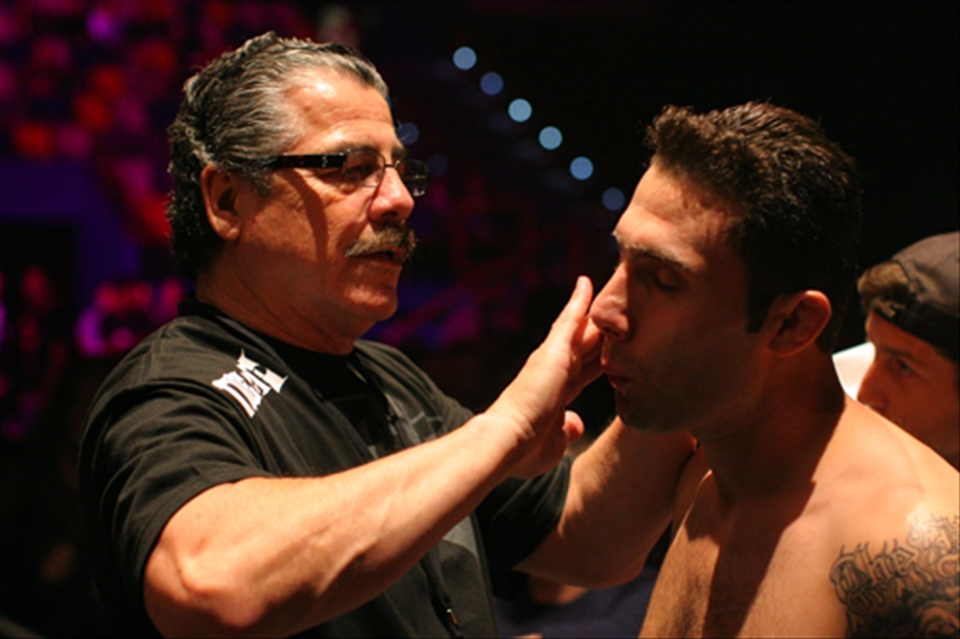 Cutman & Fighter. 'Like a son'.