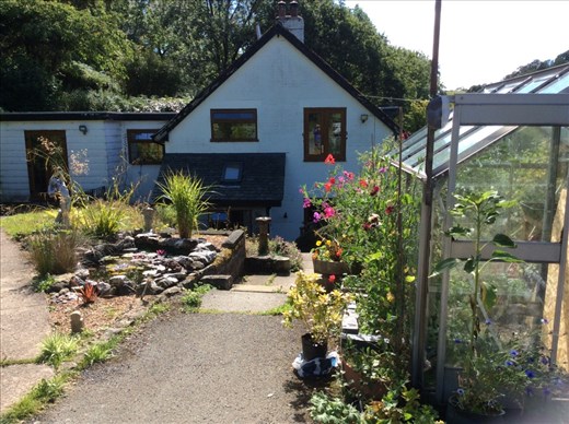 Where I stayed in north Wales