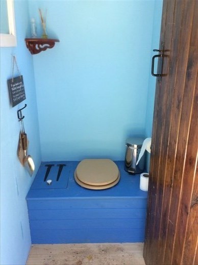 The composting loo.