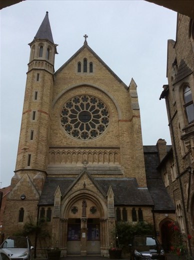 One of Oxford's college chapels.