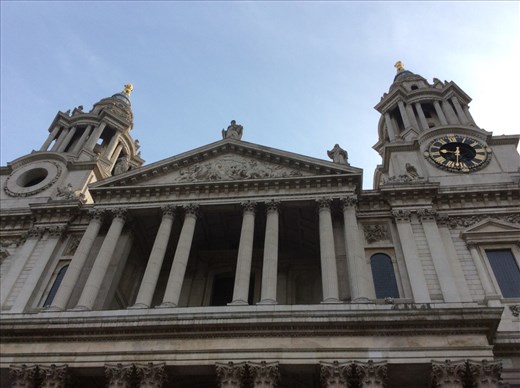 Entrance to St. Paul's.