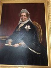 The reason I took this photo was because of the art itself (I don't recall exactly which royal this was). I'm not sure if you can tell from this photo, but if you look at the lady's face it looks like a photograph itself rather than a painting. It took me a moment to decide that it was indeed really a painting.: by shire_girl, Views[205]