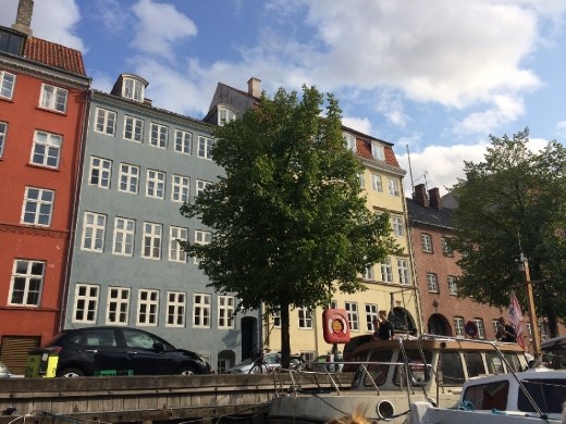 One of the most expensive residential areas in Copenhagen, which the King had built for the wealthy merchants, and then had to give away because the idea didn't take off. 